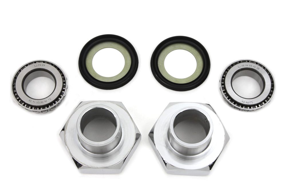 Fork Neck Cup Kit Hex Style Chrome