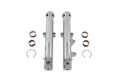 39mm Fork Sliders Chrome Single Disc