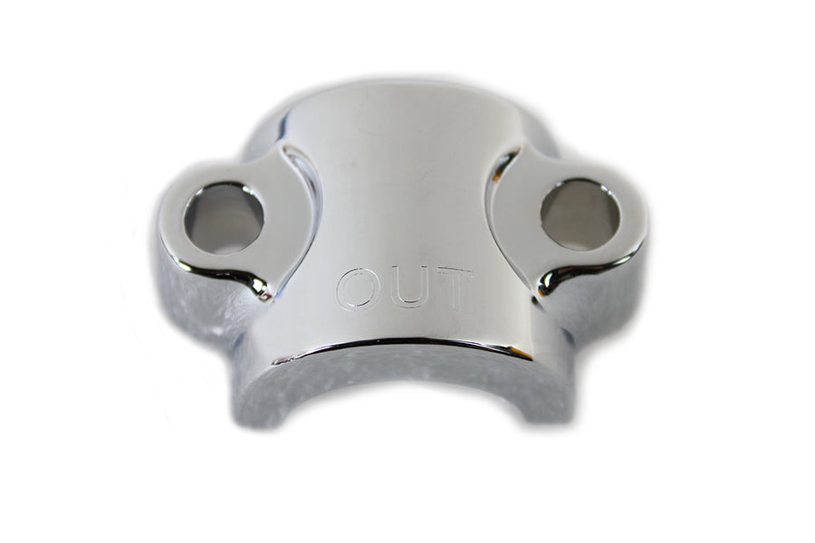 Chrome Fork Slider Axle Cap