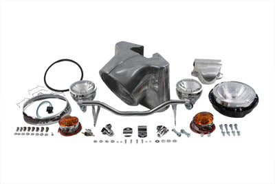 7 Headlamp Cowl Kit Polished