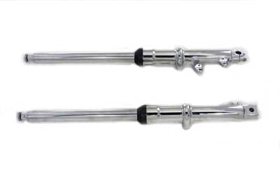Harley Davidson 1980-83' FX 41mm Dual Disc Fork Slider Assembly-Chrome