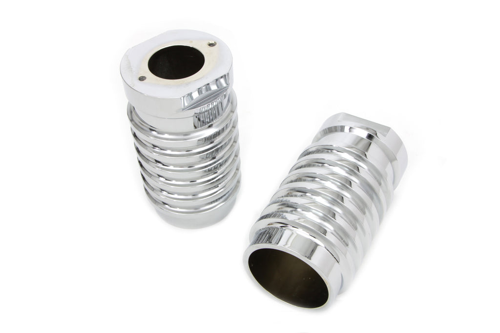 Chrome Fork Slider Cover Set