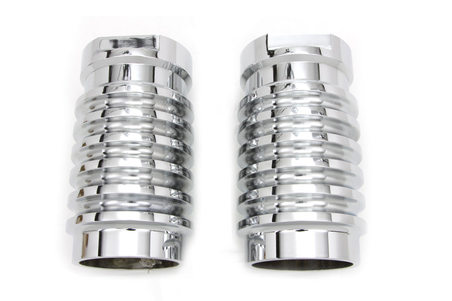Chrome Fork Slider Cover Set