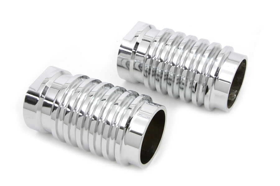 Chrome Fork Slider Cover Set