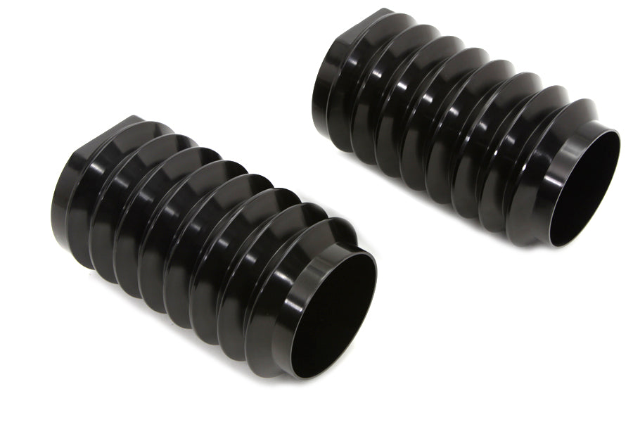 Black Fork Slider Cover Set Bellowed Style