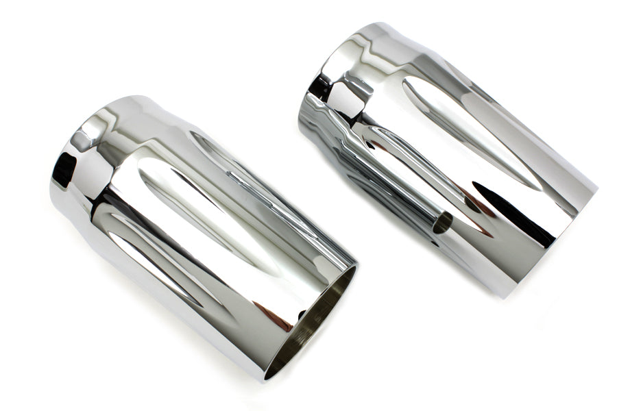 Chrome Fork Slider Cover Set