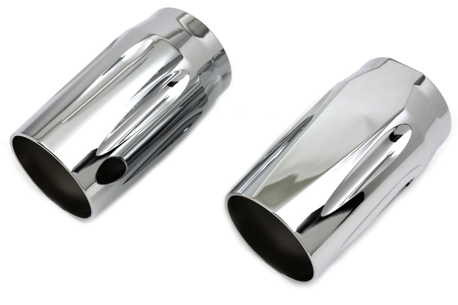 Chrome Fork Slider Cover Set