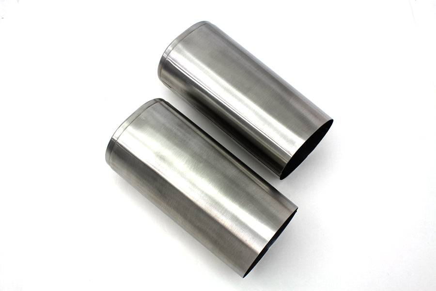 Fork Slider Cover Set Stainless Steel