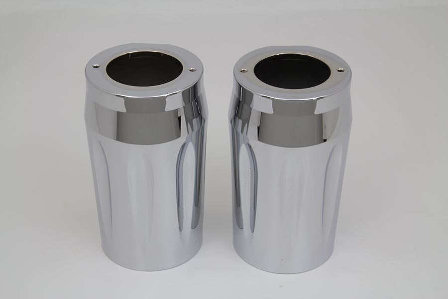 Chrome Fork Slider Cover Set