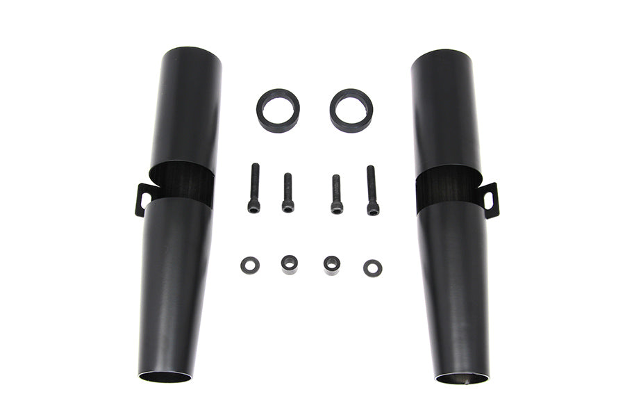 Black 39mm Fork Shrouds