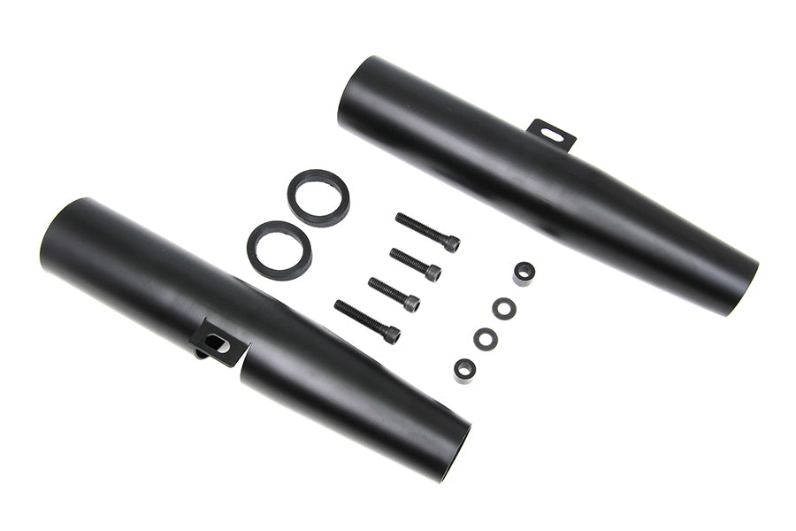 Black 39mm Fork Shrouds