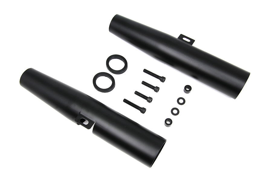 Black 39mm Fork Shrouds