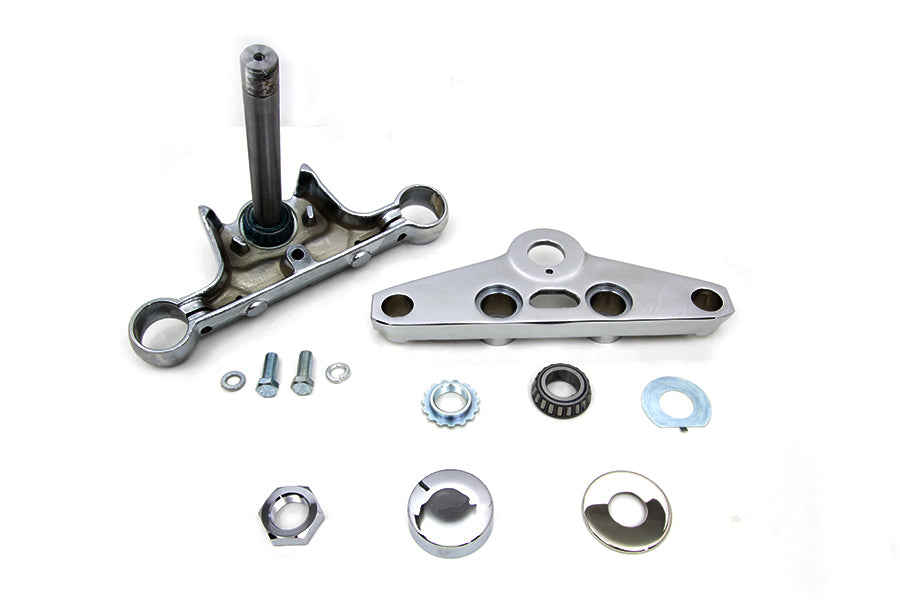 Replica Forged Steel Triple Tree Set Chrome