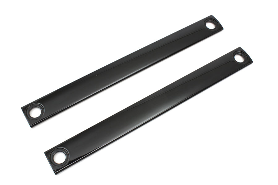 Black Triple Tree Cover Trim Strip Set