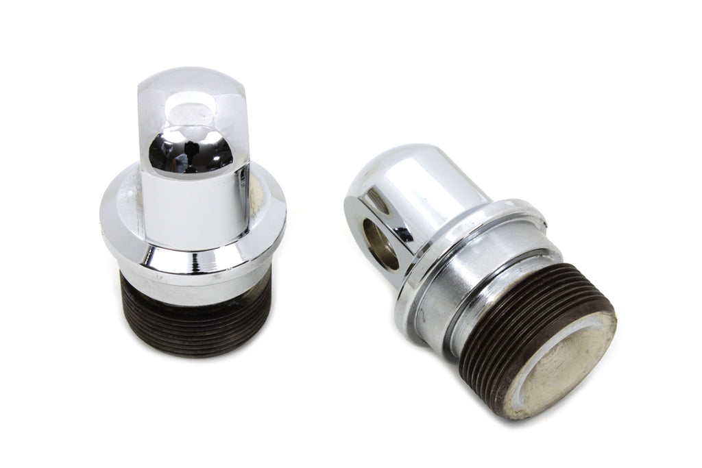 Chrome Fork Tube Plug Set