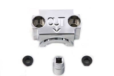 Fork Slider Cap Chrome