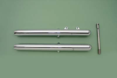 41mm Fork Slider Set Chrome 6 Over Stock