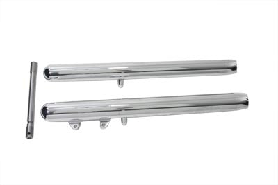41mm Fork Slider Set Chrome 8 Over Stock