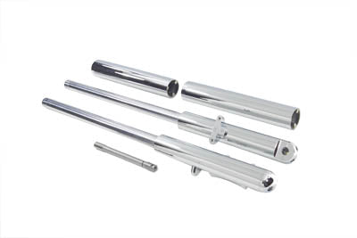 Billet Mega Fork Slider Set Chrome