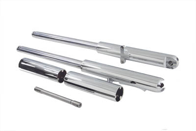 Billet Mega Fork Leg Set Chrome
