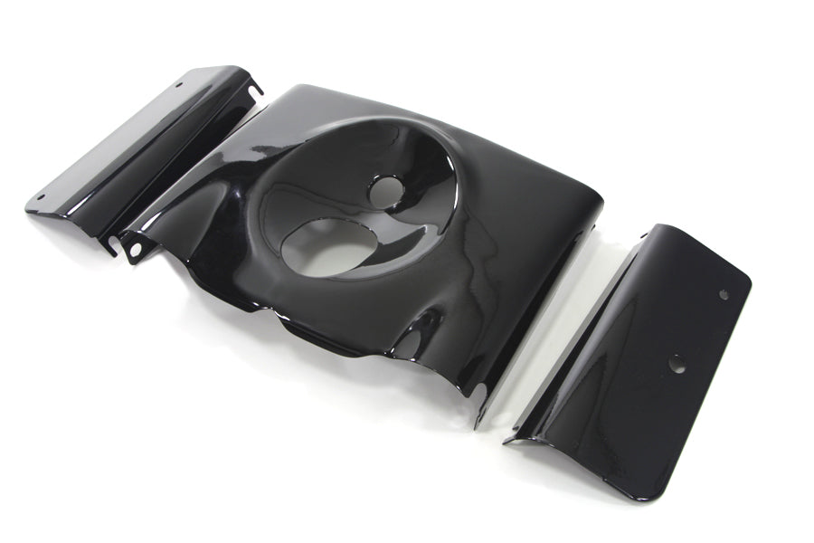 Fork Cover Kit Smooth Style Black