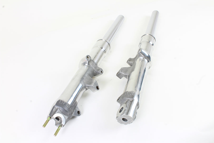 FXWG Polished Lower Leg and Fork Tube Set