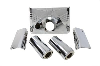 Fork Cover Kit Chrome