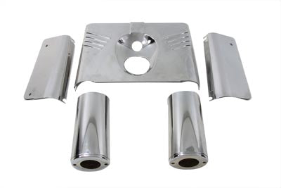 Fork Cover Kit Chrome