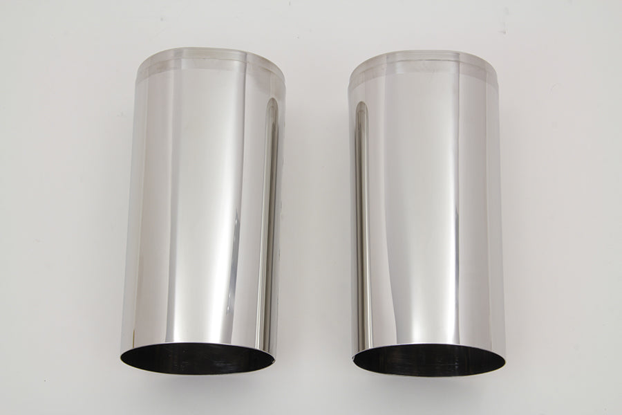 Fork Slider Cover Set Stainless Steel