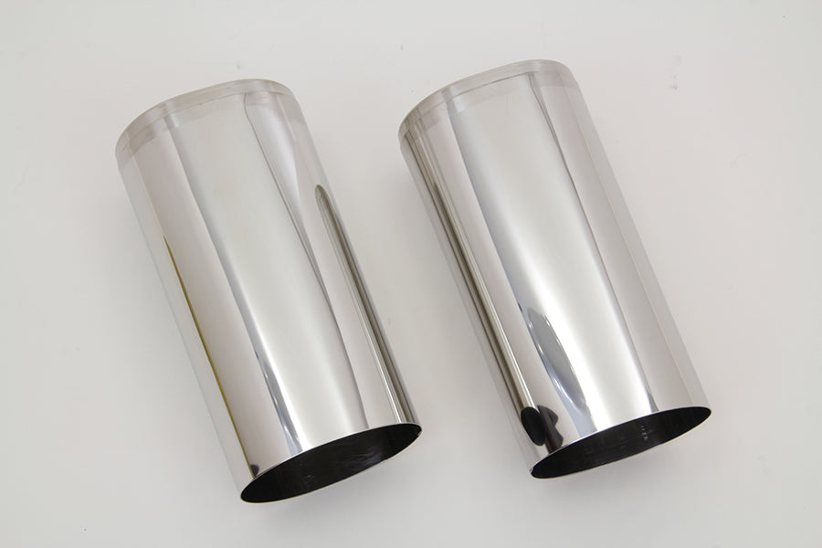 Fork Slider Cover Set Stainless Steel