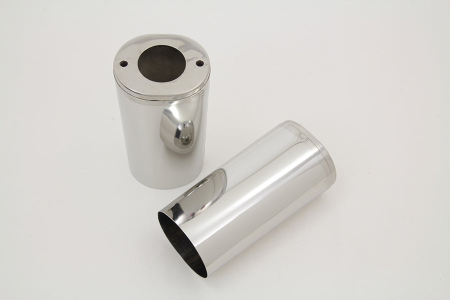 Fork Slider Cover Set Stainless Steel