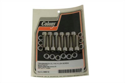 Oil Pan Mount Kit Allen Type Chrome
