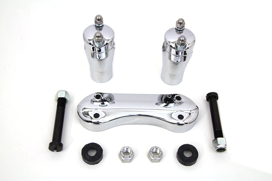 3 Glide Riser Set Chrome