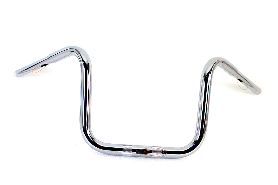 12 Fat Ape Handlebar with Indents Chrome