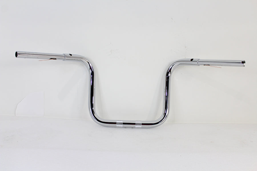 12 Fat Ape Handlebar with Indents Chrome