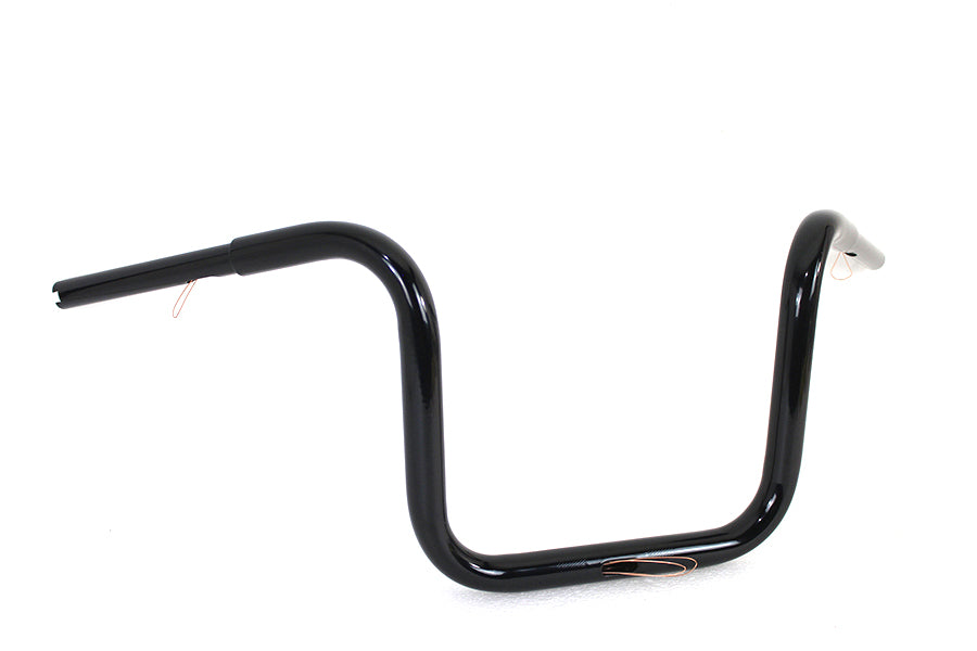 12 Fat Ape Handlebar with Indents Black