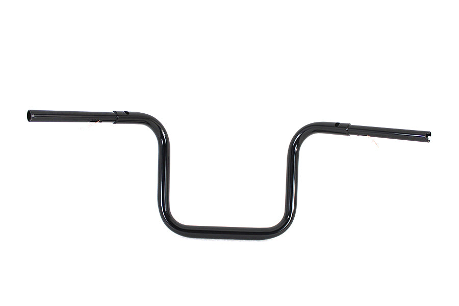 12 Fat Ape Handlebar with Indents Black