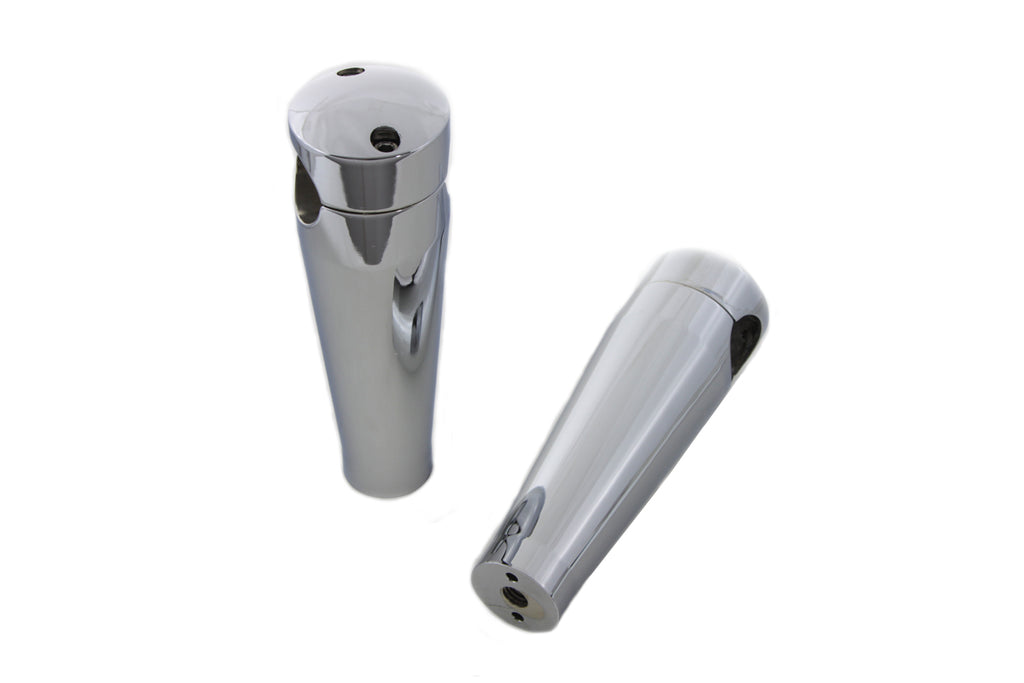 6 Chrome Wide Glide Riser Set