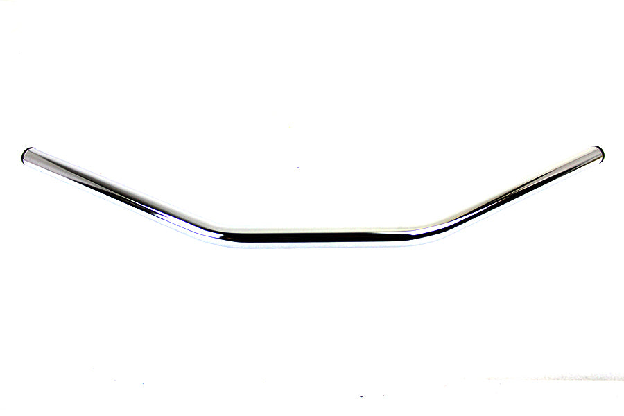 Flat 1 Drag Handlebar with Indents Chrome