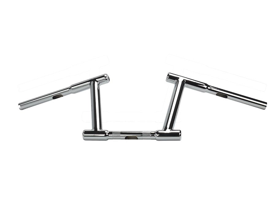8 Z-Bar Racing Handlebar with Indents Chrome