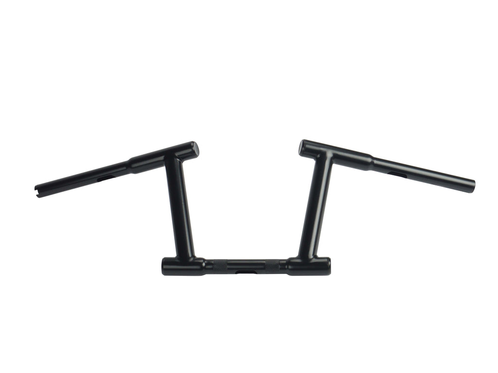 8 Z-Bar Racing Handlebar with Indents Black