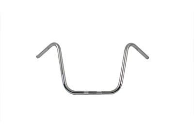 14 Ape Hanger Handlebar with Indents Chrome