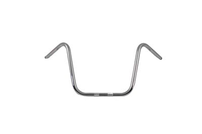 14 Ape Hanger Handlebar with Indents Chrome