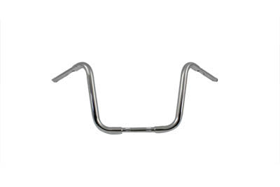 12-1/2 Buffalo Ape Hanger Handlebar with Indents Chrome