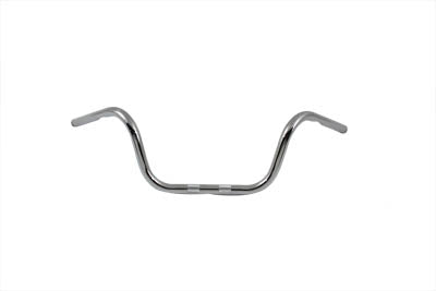 8 Ape Hanger Handlebar with Indents Chrome