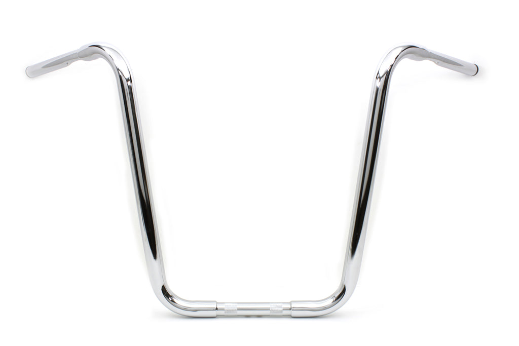 20 Buffalo Ape Hanger Handlebar with Indents Chrome
