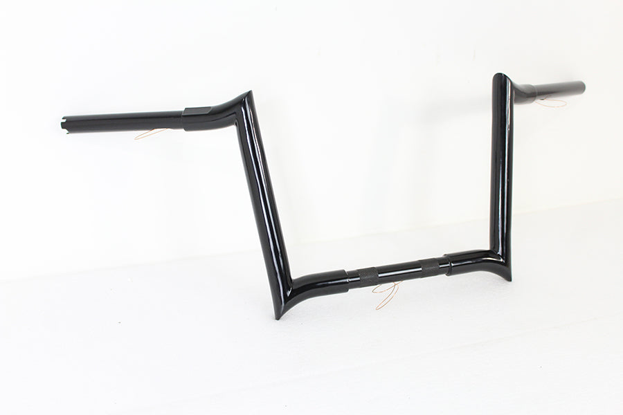 12 Black Z-Bar Handlebar with Indents