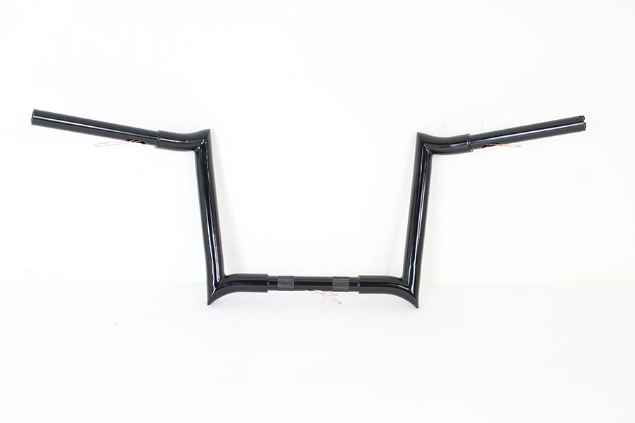 12 Black Z-Bar Handlebar with Indents