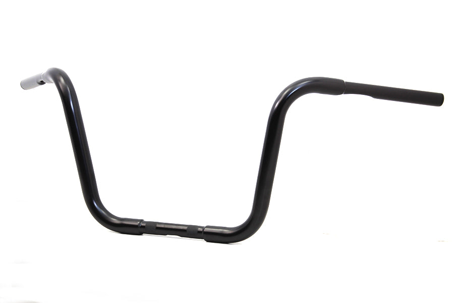 12 Buffalo Ape Hanger Handlebar with Indents Black