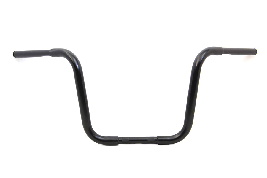 12-1/2 Buffalo Ape Hanger Handlebar with Indents Black